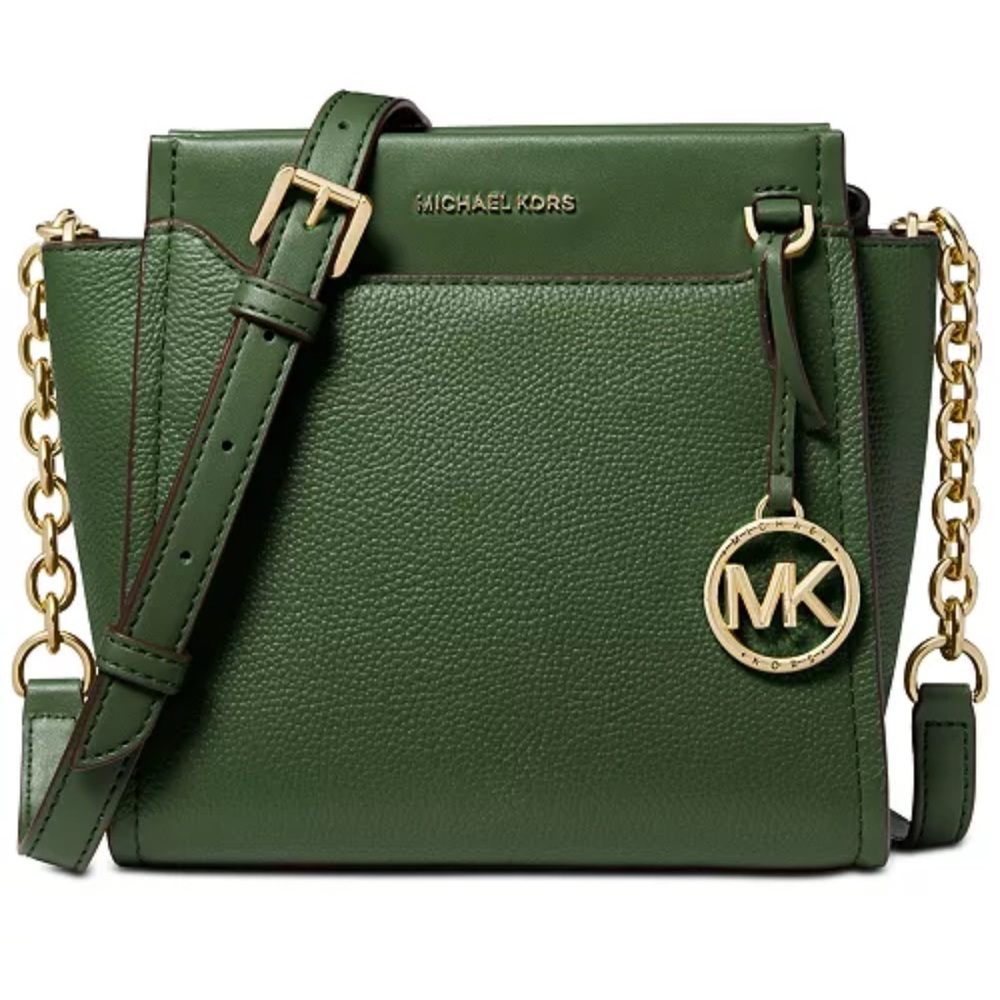 Michael Kors Forest Green Crossbody Bag